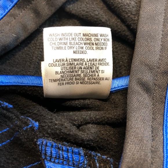 Adidas Boys Hoodie with front pocket Large - Picture 4 of 14